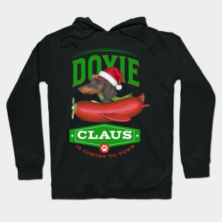 Doxie Claus Dachshund Hoodie